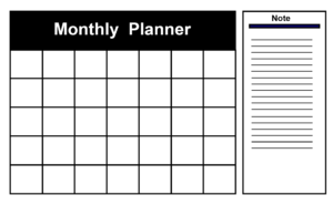 Calendar Planning Template
