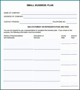 New Business Plan Sample