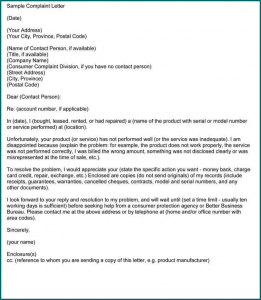 Sample of Business Letter Layout