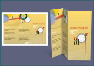 Sample of Z Fold Brochure Template