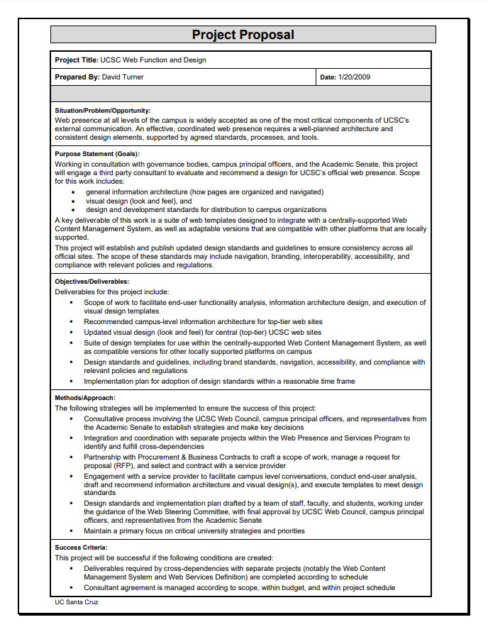 Website Proposal Template