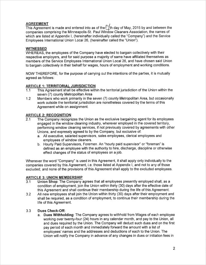 Window-Cleaners-Contract Template