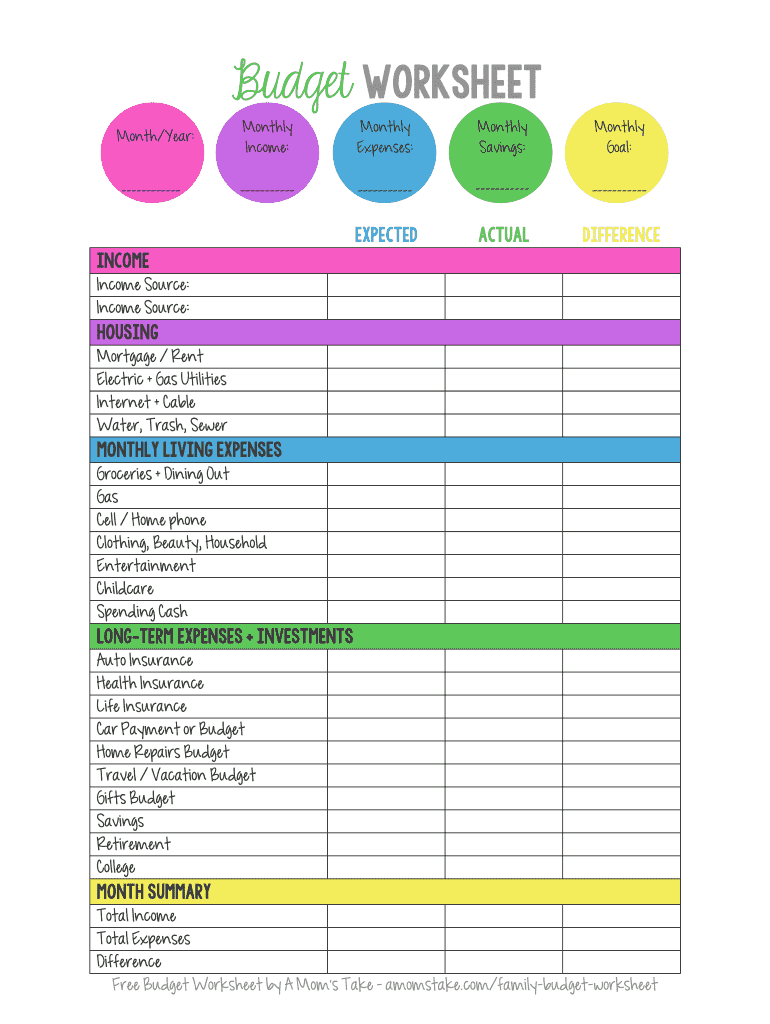 sample budget letter template for mortgage