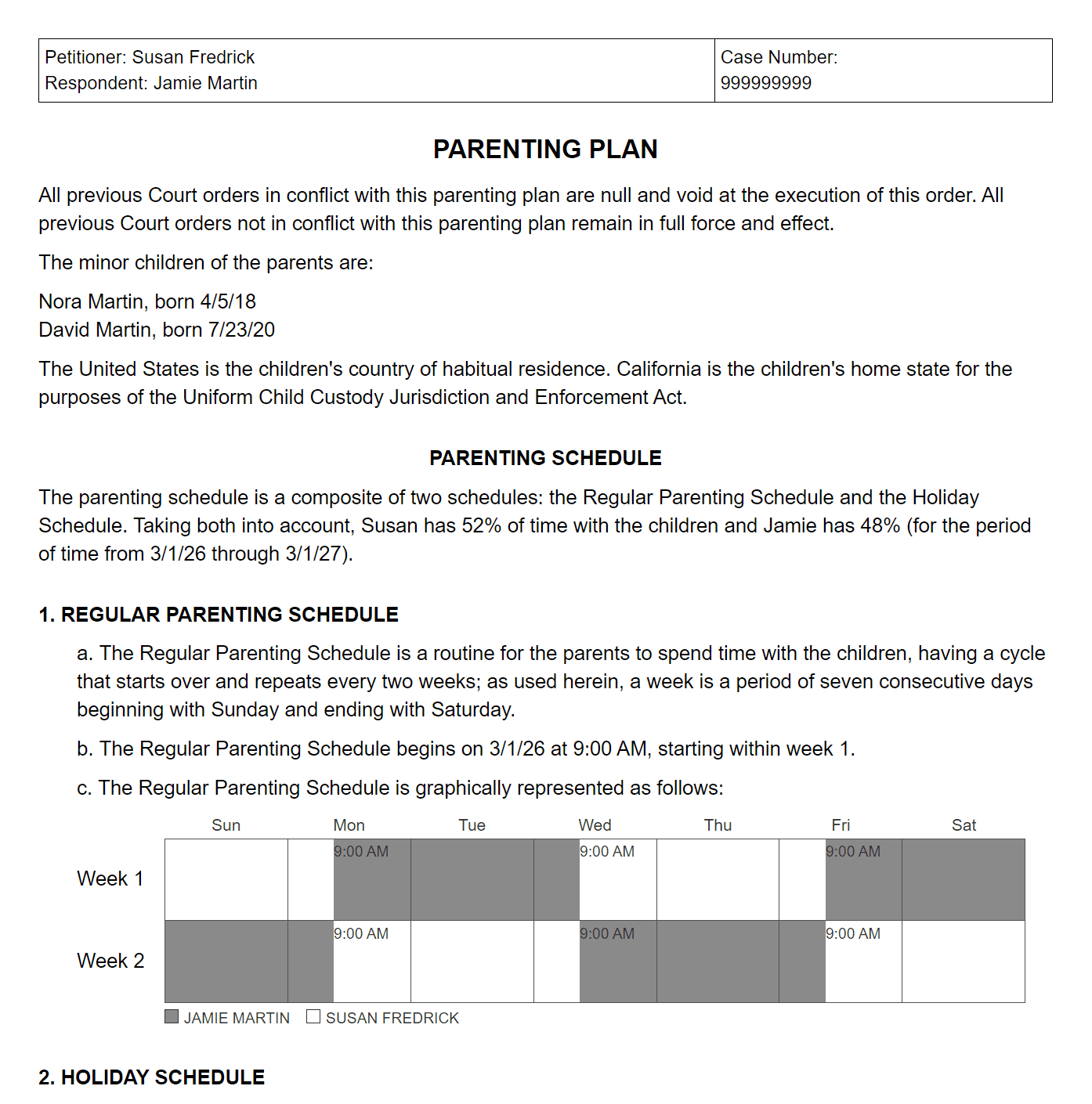 sample custodian agreement template