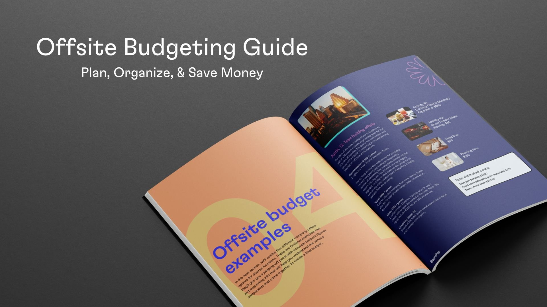 sample retreat budget template