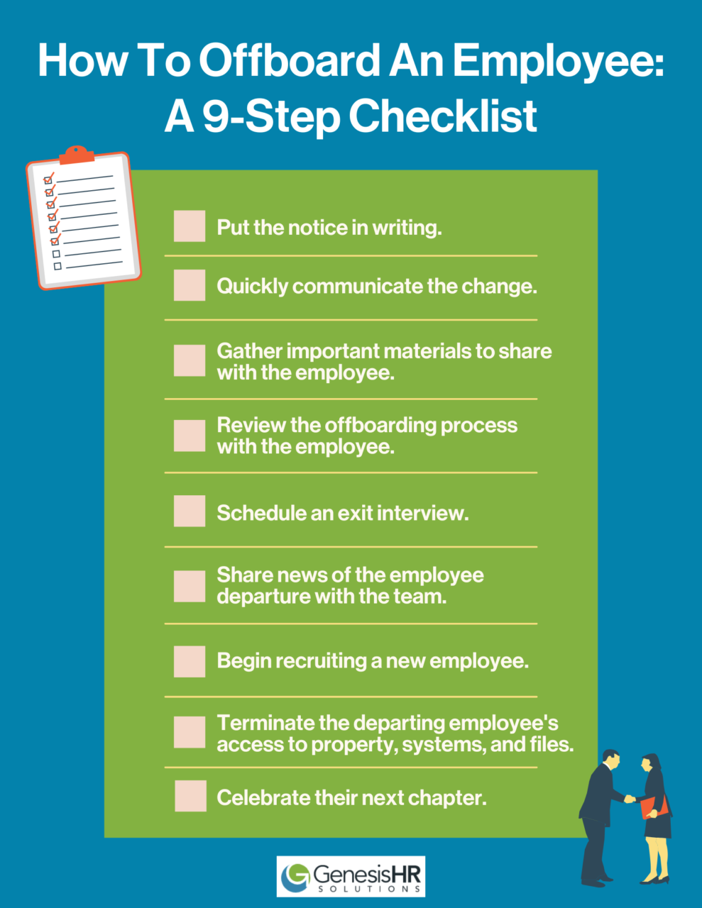 Employee Offboarding Checklist: Your Go-To Guide GenesisHR Solutions