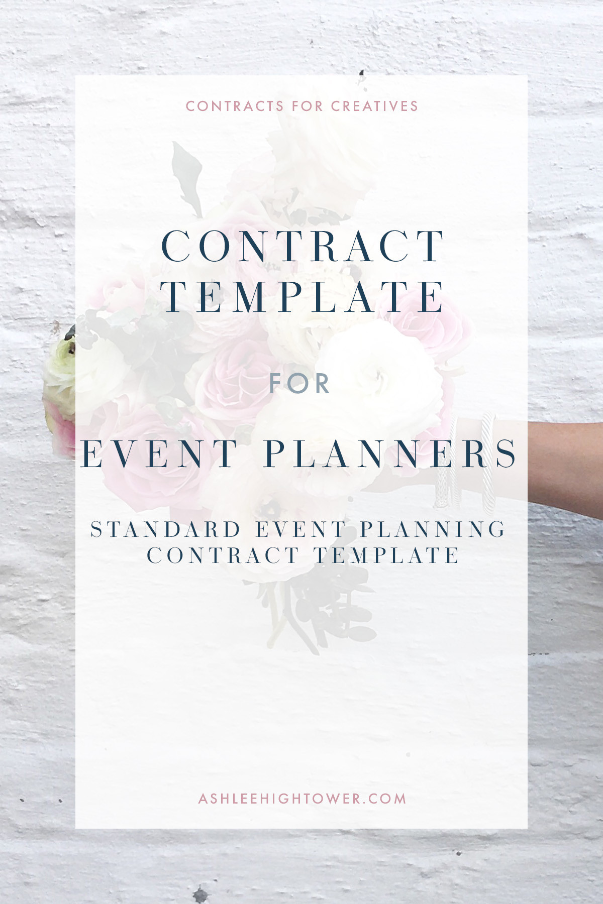 sample event planning agreement template