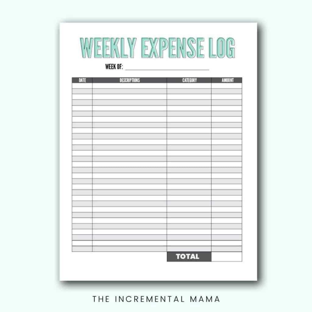 sample blank budget template