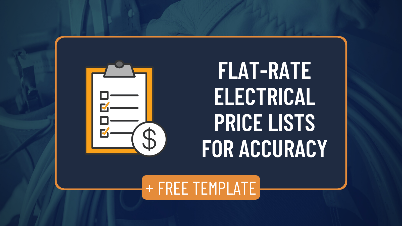 sample Electrical Price List Template