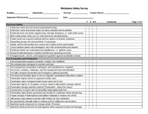 Free Manufacturing Safety Audit Checklist Template (PDF) | Bogiolo