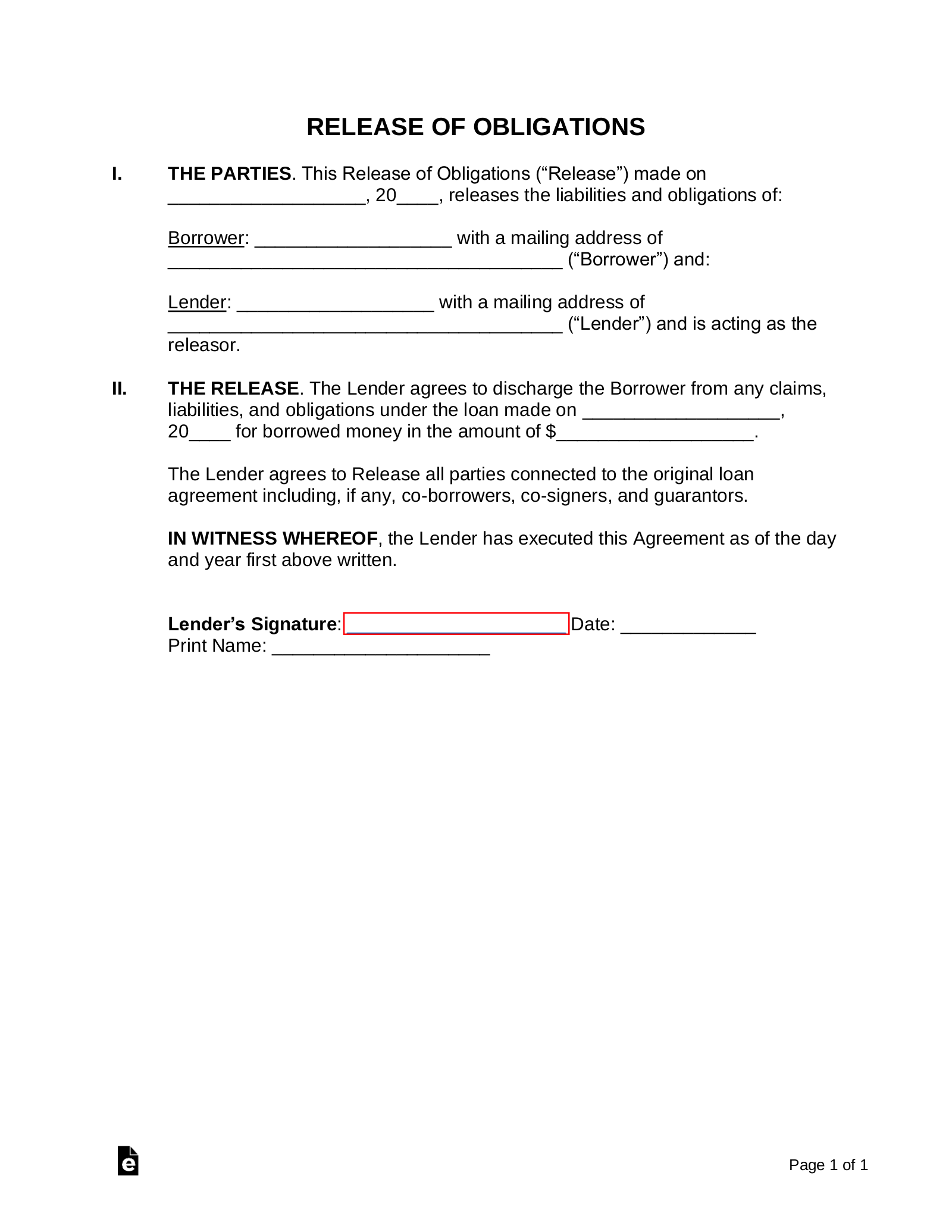 sample promissory agreement template