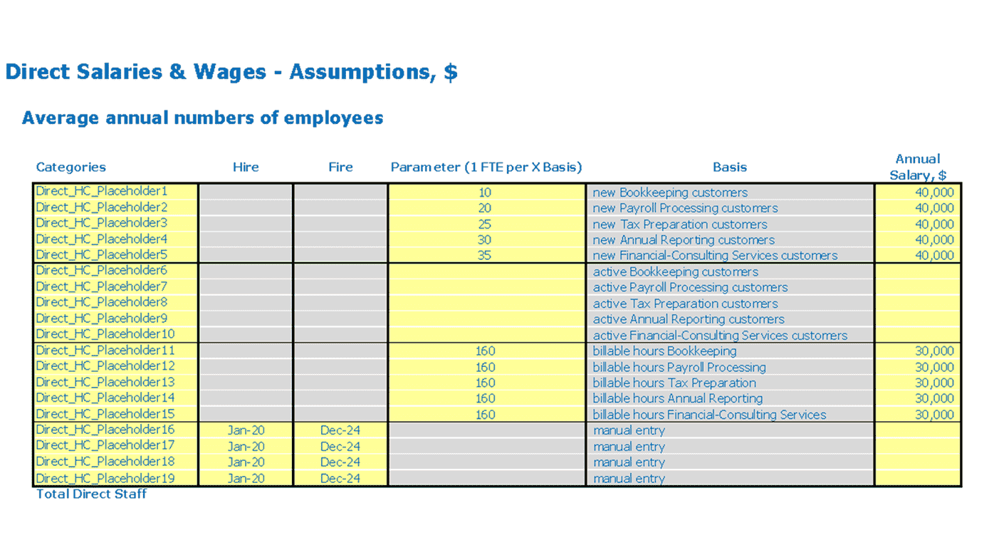 sample home health care budget template