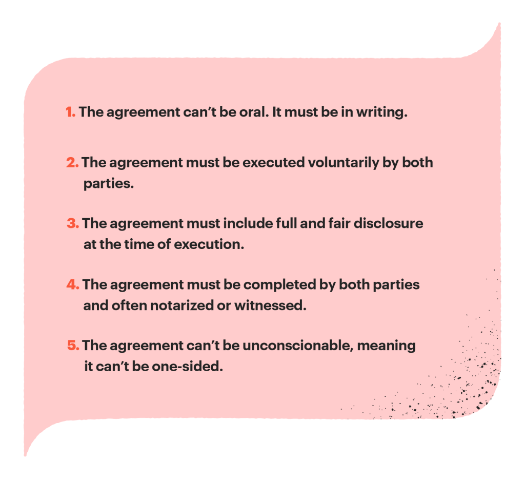 sample prenuptial agreement template