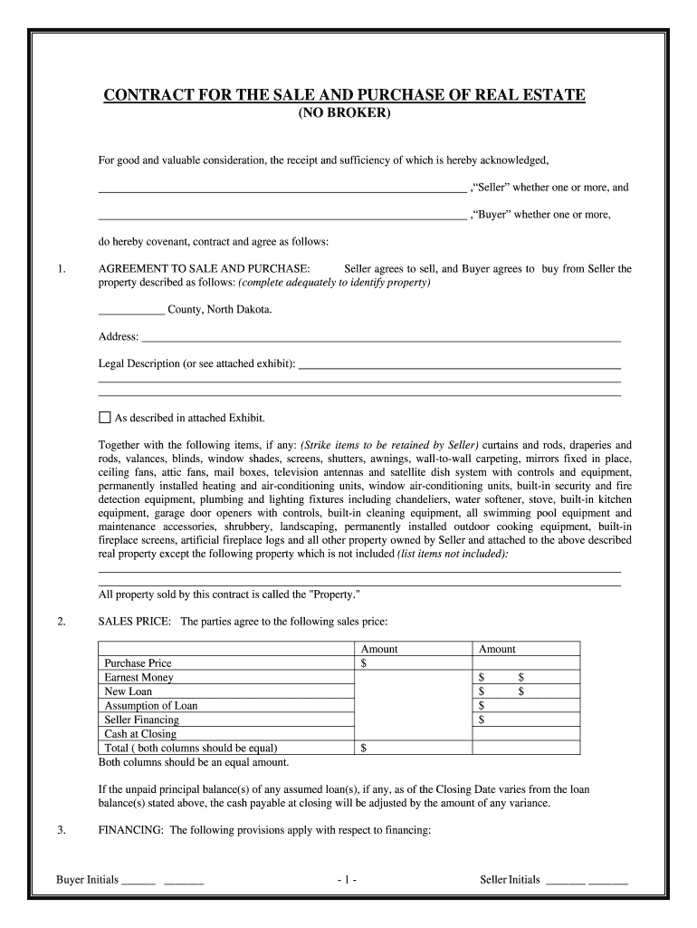 sample land purchase agreement template