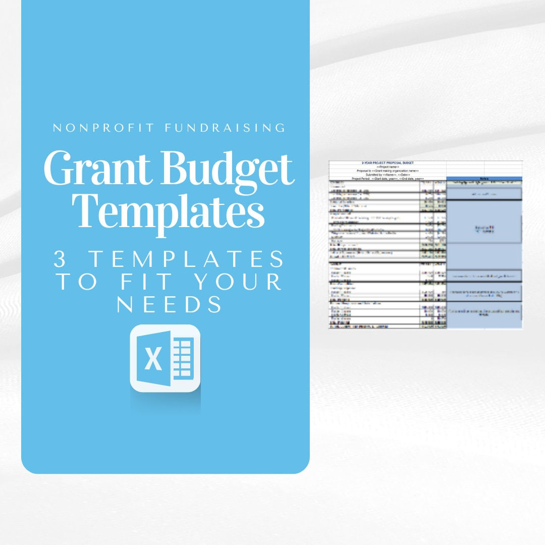 sample nonprofit grant proposal budget template