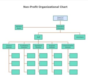 nonprofit organization chart template sample