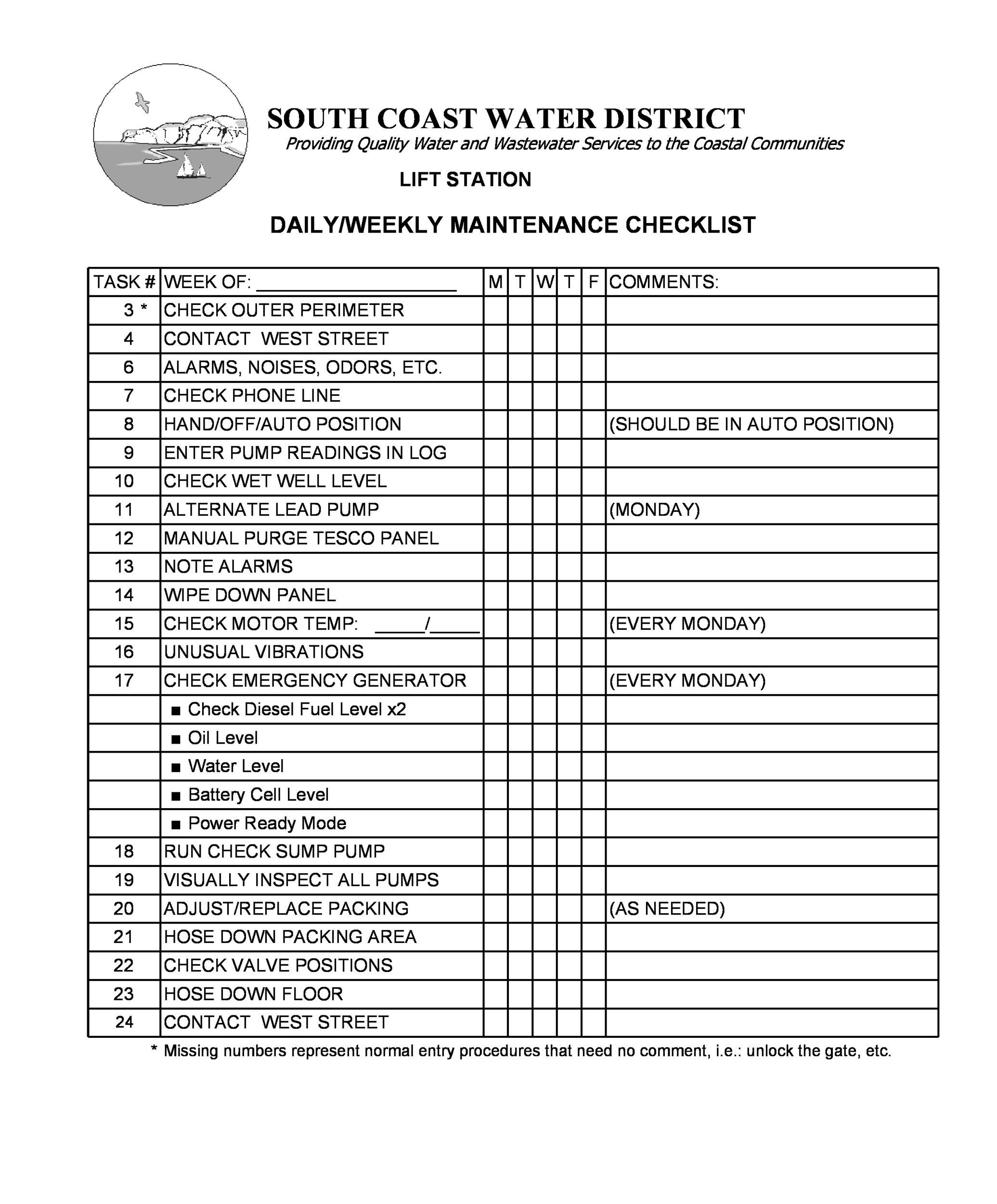 Printable Vehicle Maintenance Log Templates ᐅ TemplateLab