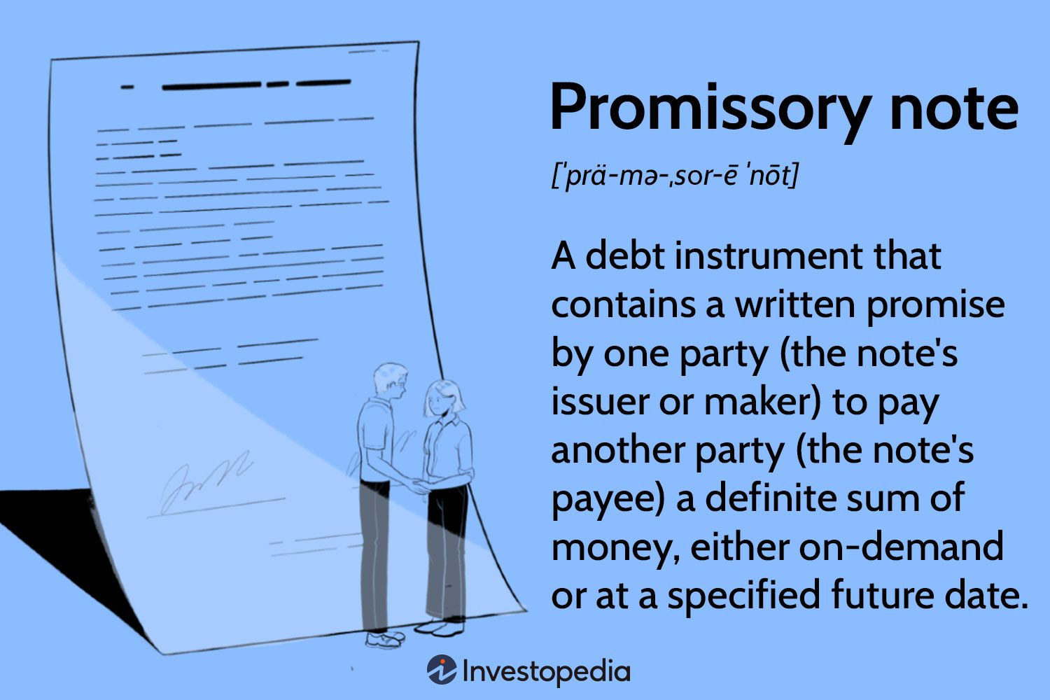 sample promissory agreement template