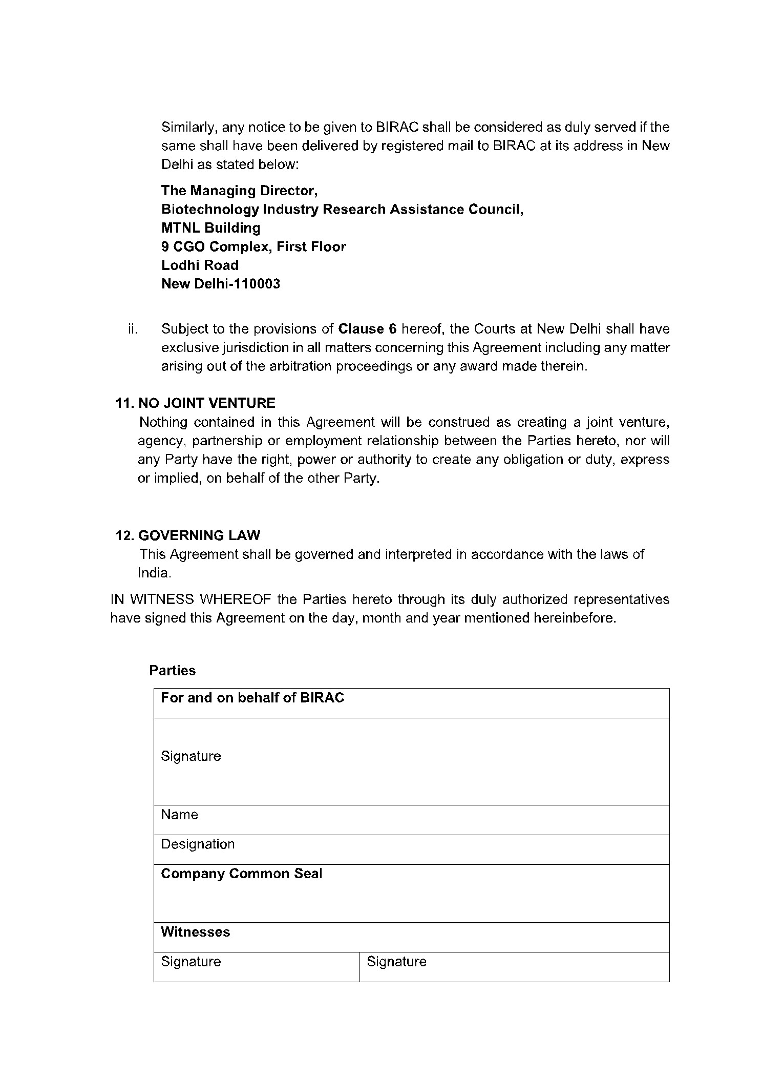 sample royalties agreement template