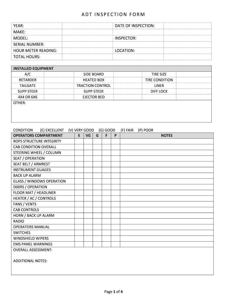 Truck Maintenance Checklist - Fill Online, Printable, Fillable